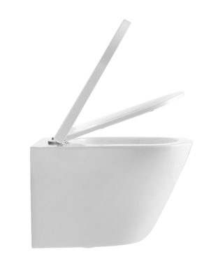 New Models Chaozhou SWB0225 wall hung toilets Tornado Flushing System Slim UF Seat Cover Flushing Clean
