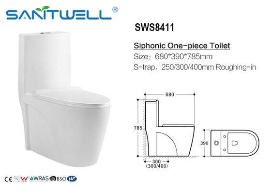 Inodoro wc / siphonic wc Water-absorptivity < 0.2% , Siphonic Action Toilet