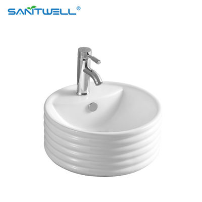 Ceramic Counter Top Lavatory Basin Bathroom Hand Wash Basin for Sale