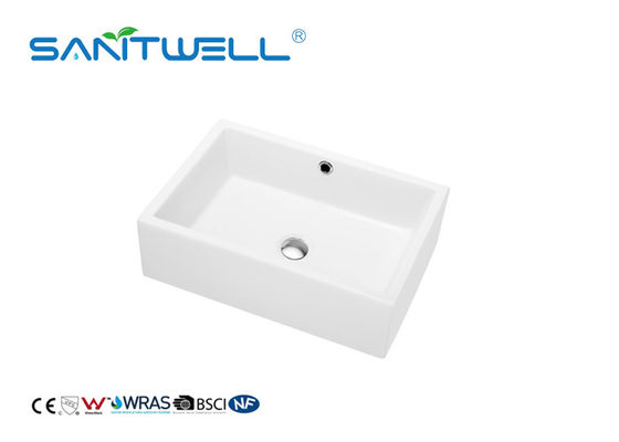 SWA99 European Style Ceramic Art Basin Uniform Glazed For Home Bathroom