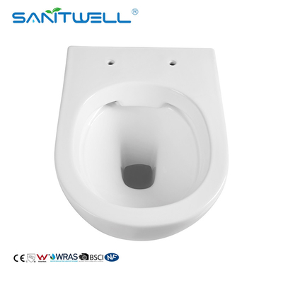 Chaozhou New Design Water Saving Gravity Flushing Bathroom Wall Hung Toilet