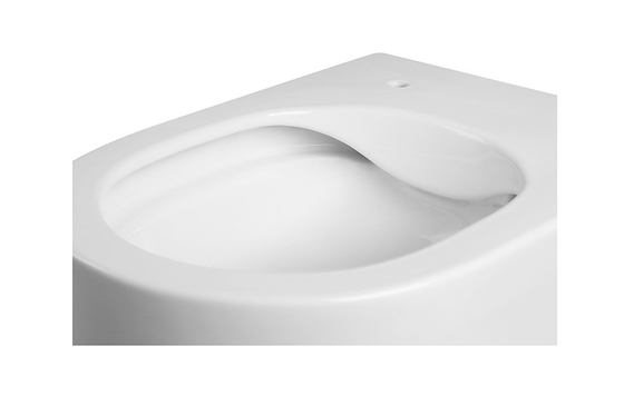 Hot Sale China Suppliers New design Gravity Flushing Rimless Wall Hung Porcelain Toilet