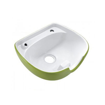 Ceramic shampoo bowl wash basin for barber shop