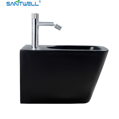SWJ0531MB Bathroom WC pan White Wall Hung Bidet 490*370*300 mm size , Floor mounted bidet